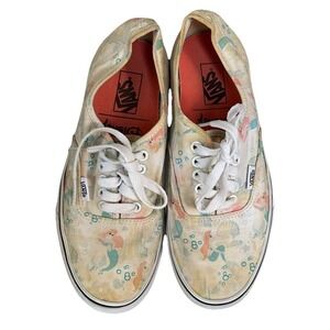 VANS Little Mermaid Disney Ariel Shoes Limited Edition Women 8.5/ Men 7